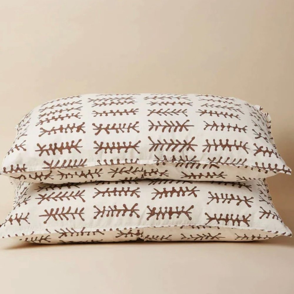 Set of 2 Cimino Home Nomad Pillow Standard Shams